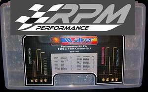 Edelbrock 1405 Tuning Chart Carburetor Tuning Kit For Edelbrock 1406 600 CFM – Jets, Rods, Springs, Calibration Edelbrock 1406 Tuning Kit - Foto 3