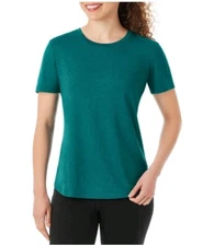 Member's Mark Ladies Short Sleeve Active Tee Size 2XL Green