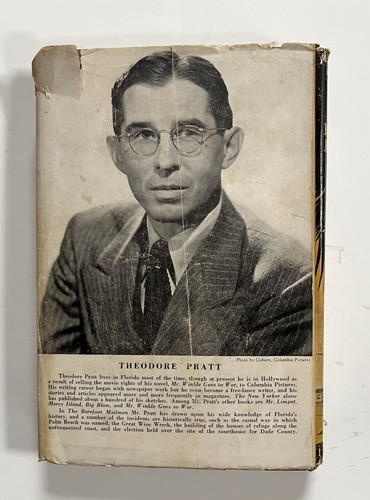 1st Edition 1943 HB THE BAREFOOT MAILMAN Theodore Pratt -Duell Sloan & Pearce DJ - Picture 3 of 20