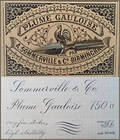 12 vintage Sommerville & Co  No.750 EF Plume Gauloise nibs