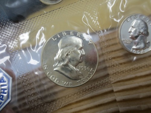 1956 United States Mint Proof Set GEM-PF w/ Envelope - Picture 3 of 8