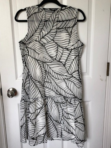 APT. 9 Women's Sleeveless Chiffon Drop Waist Dress Size Medium New With Tag - Picture 4 of 5