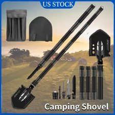 Folding Camping Shovel Survival Tactical Military Outdoor Hunting Equipment Tool
