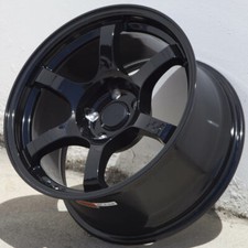 Circuit Csf1 17x9 5x114.3 20 M Gloss Black 57dr Spun Forged Wheels Set Of 4