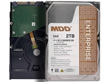 MDD 2TB 7200RPM SAS 6Gb/s 128MB 7200RPM 3.5inch Internal Enterprise Hard Drive