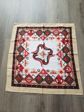 VTG Wamcraft Multicolor Southwest Tribal Bandana RN 14193 Cotton Blend USA FLAWS