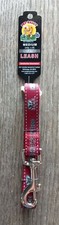 University of Alabama Crimson Tide Pet Dog Leash Size M 3/4 In x 4 Ft Pup Rally