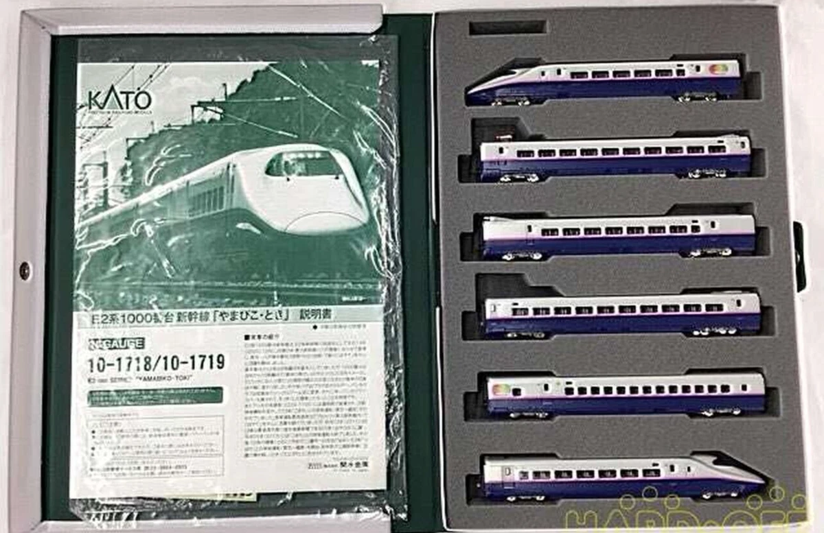KATO N Gauge E2-1000 Shinkansen Yamabiko/Toki 6-Car Basic Set 10