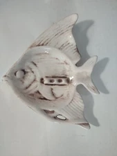 Vintage Ceramic Angel Fish Ashtray Florida
