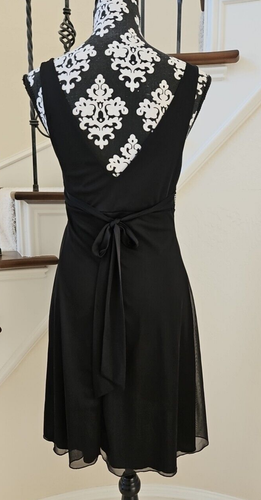 TRIXXI WOMENS BLACK DRESS SIZE M - Picture 2 of 4