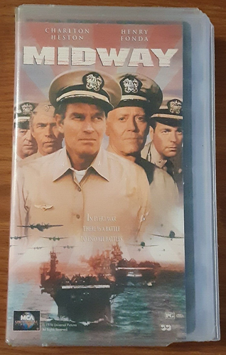 vtg Thriller Movie VHS LOT of 5 legal drama historical Midway Last Emperor Civil - Picture 15 of 20