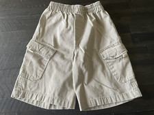 Cherokee Youth Teen Boys Kids khaki cargo shorts pockets size Medium gently used