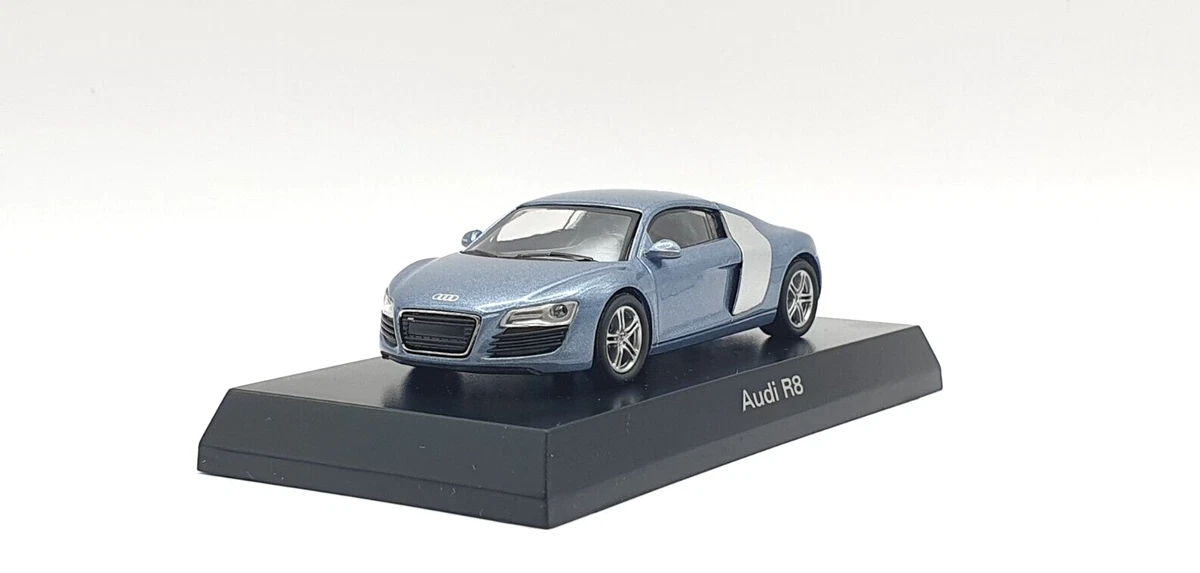 京商　Audi R8 1⁄64 Kyosho AUDI R8 BLUE⁄GRAY diecast car model | eBay
