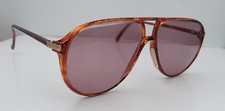 Vintage Perry Ellis PE22-1 Tortoise Pilot Sunglasses Japan FRAMES ONLY