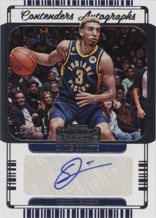 2022-23 Panini Contenders - Chris Duarte #CA-CDT - 1 of 2
