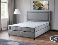 Twin 8" Medium Firm Hybrid Mattress - Made in USA - Designed for Young Adults -