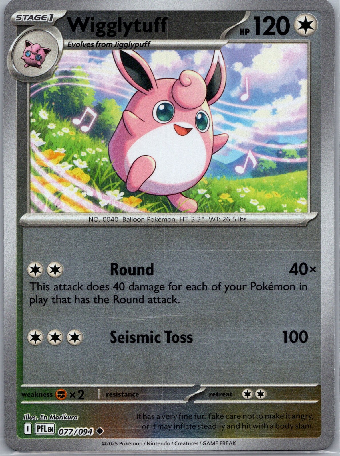 ME02: Phantasmal Flames #077/094 Wigglytuff