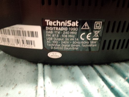 TechniSat 0000/3952 DigitRadio 1990 DAB+ Radio - Schwarz - Bild 6 von 12