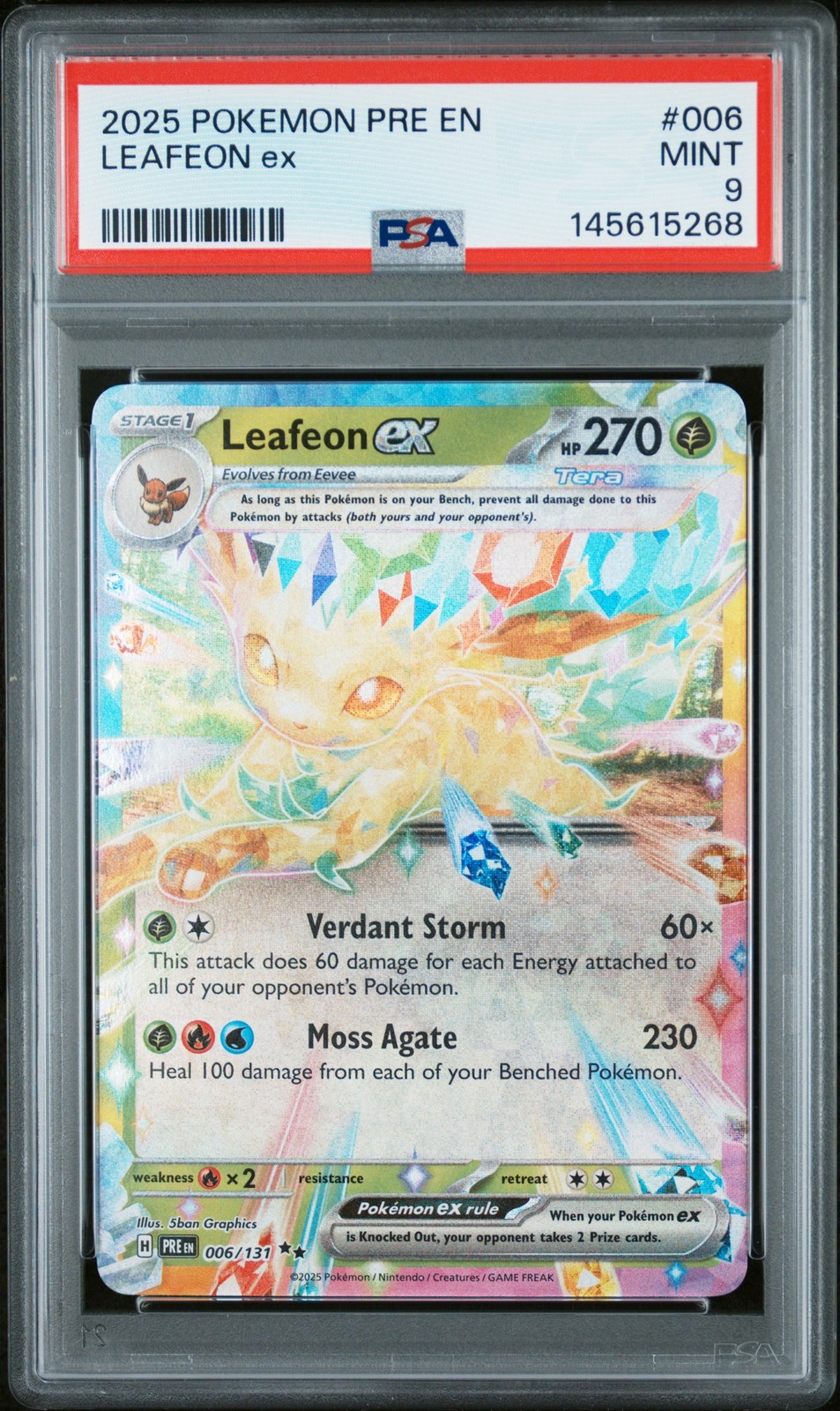 Leafeon ex #6