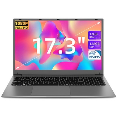 2026 NEU SGIN 17.3 Zoll Laptop Computer 7-12GB RAM 128GB SSD Window 11 8000 mAh