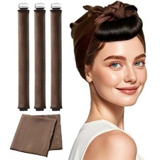 Heatless Curls Overnight, Velvet Satin Heatless Hair Curler Set, Heatless Hair C