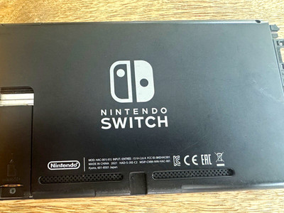 Nintendo Switch Handheld-System Konsole Schwarz HAC-001(-01) HAC-001 (2021)