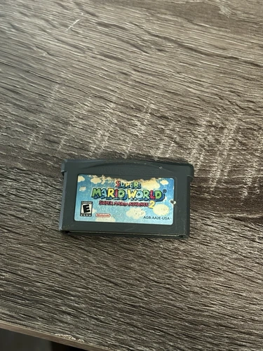 Super Mario World Advance 2 Nintendo Game Boy Advance - Fair condition. Tested!
