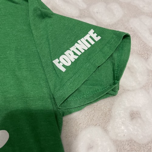 Fortnite TILTED T Shirt Size Small Green White Youth - Picture 3 of 6