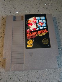 Super Mario Bros NES Factory CIB Mint Authentic Nintendo 