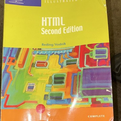 HTML, Second Edition Illustrated Series PB 2001 Reding/Vodnik