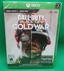 Sealed XBOX One Call Of Duty Black Ops Cold War Video Game 4k
