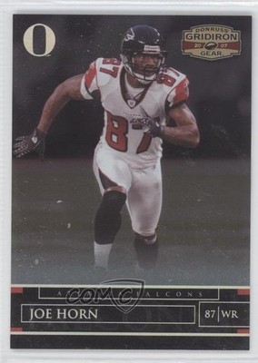 2007 Donruss Gridiron Gear Silver O's 67/250 Joe Horn #25 0a1