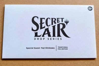 MTG Secret Lair Special Guest Yoji Shinkawa Foil Edition Japanese