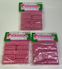 Vtg 1998 Diane Snap-On Roller Set..One- 7/8” #2120..Two- 11/16” #2119