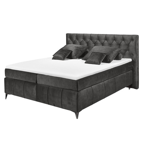 Boxspringbett - espresso - Tonnentaschenfederkern - H2 - 180x200 cm Doppelbett - Bild 4 von 7