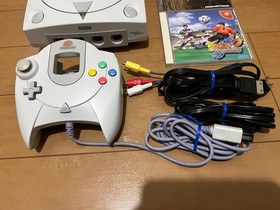 SEGA DreamCast Console (HKT-3000) & Controller with 2 games and BOX 0201