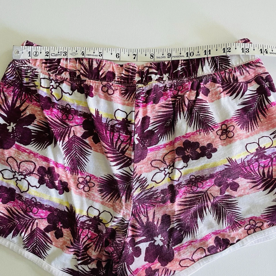 Pantalones Cortos Justice Active Niñas Talla 18/20 Ropa Activa Elástica Cintura Bolsillos Tropicales Foto 3 de 4