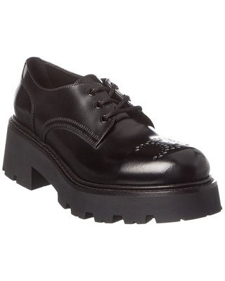 Celine Triomphe Leather Derby Women's