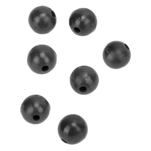 (Schwarz) 50 Stück 8mm Space Beans Set Silica Gel Angelschnur Stopper Kollis NS - Bild 20 von 24