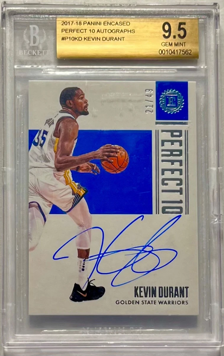 Panini 凯文* 杜兰特篮球亲笔签名体育集换卡| eBay