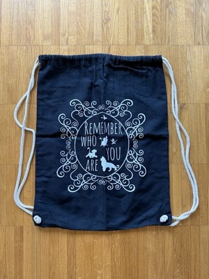 Schwarzer Disney Turnbeutel / String Bag  Der König der Löwen 