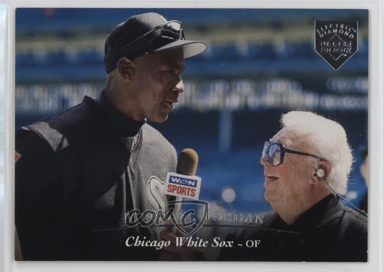 1995 Upper Deck Electric Diamond Silver Michael Jordan #200 HOF 10j2