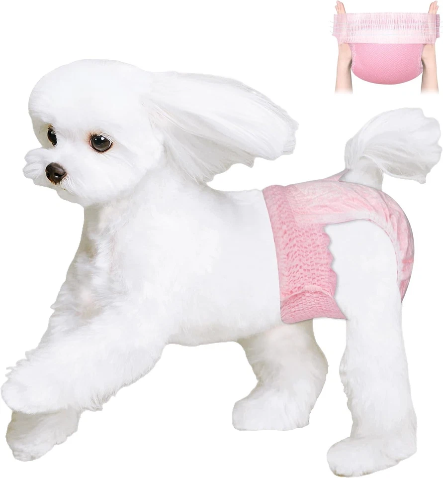 Pañal súper absorbente para perro hembra XS 30 PIEZAS Foto 3 de 4