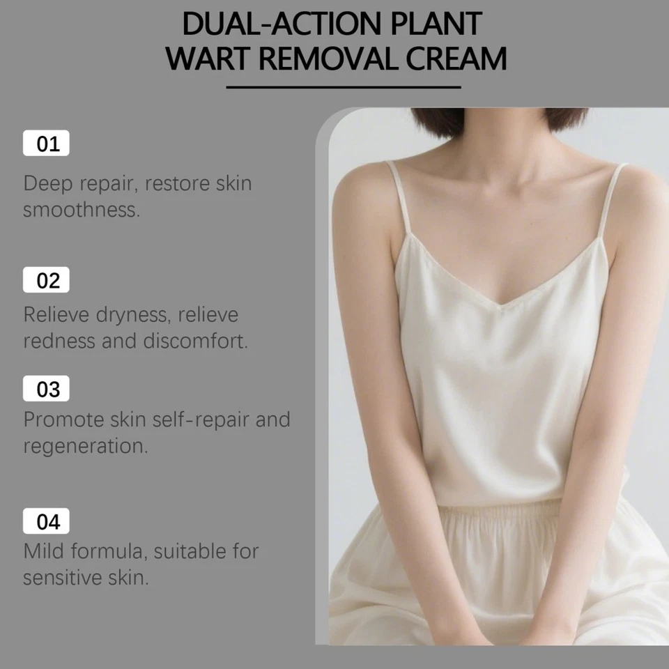 Dual-Action Black Rice Wart Remover Cream Skin Spot Repair Wart Treatment Tag - image 3 of 4