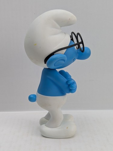 Smurfs x 4 Peyo Goldie Grouchy Brainy Baby Vanity 2012 PreOwned 12cm - Picture 3 of 16