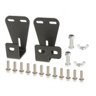 For Jeep Wrangler CJ TJ YJ Steel Hi-lift Jack Hood Mount Brackets Kit