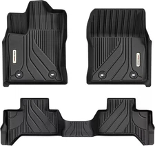 All Weather Car Floor Mats for 2022- 2026 Toyota Tundra Double Cab Floor Liners