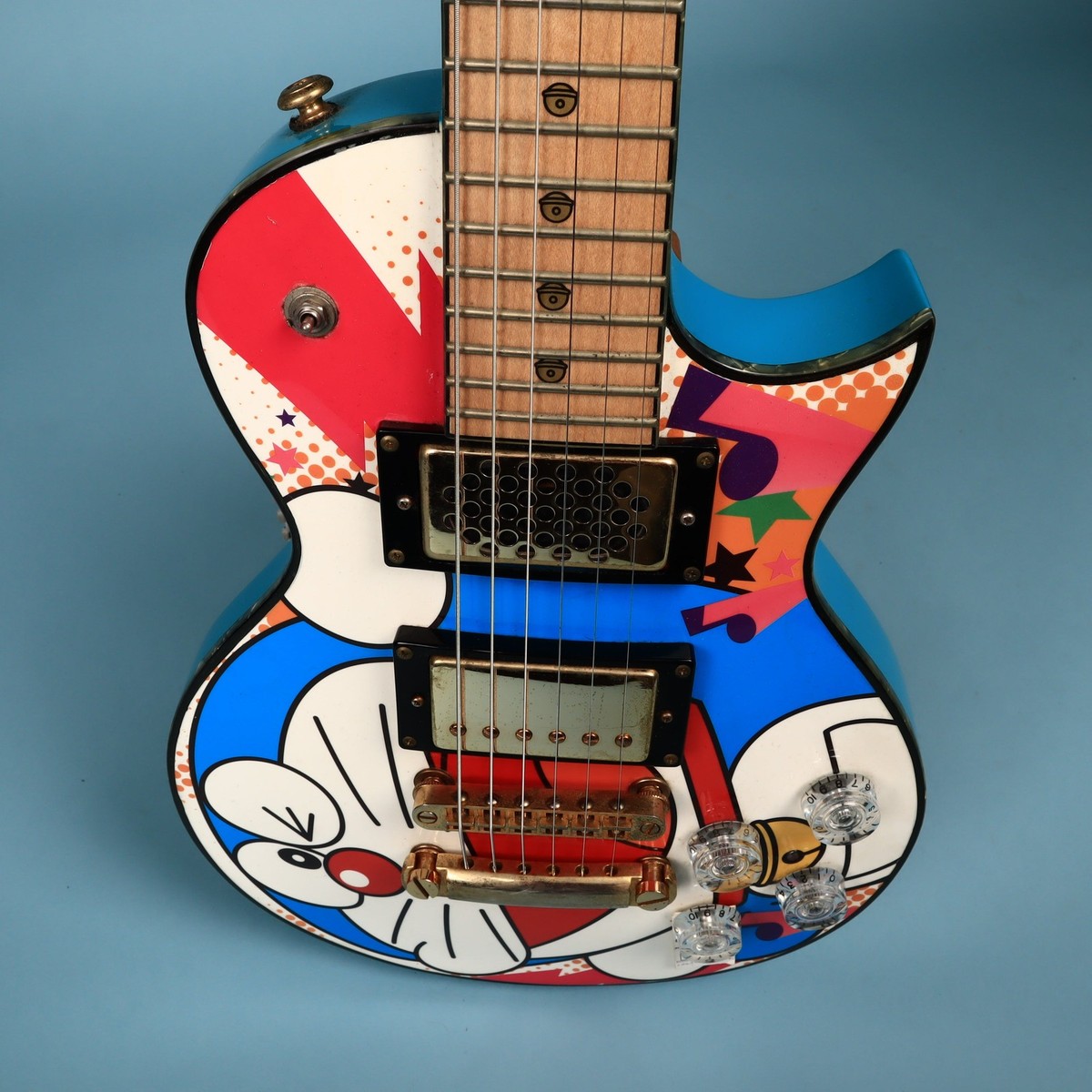 Doraemon by ESP Japan 80th Anniversary Solid Body Blue | eBay