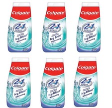 Colgate 2 in 1 Icy Blast Whitening | 6 Packs | 100ml | 23.98 per litre