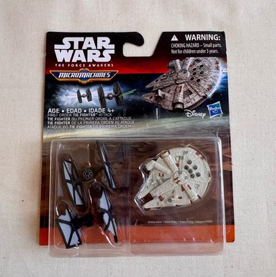 Star Wars Force Awakens Micro Machines First Order Tie Fighter Attack
